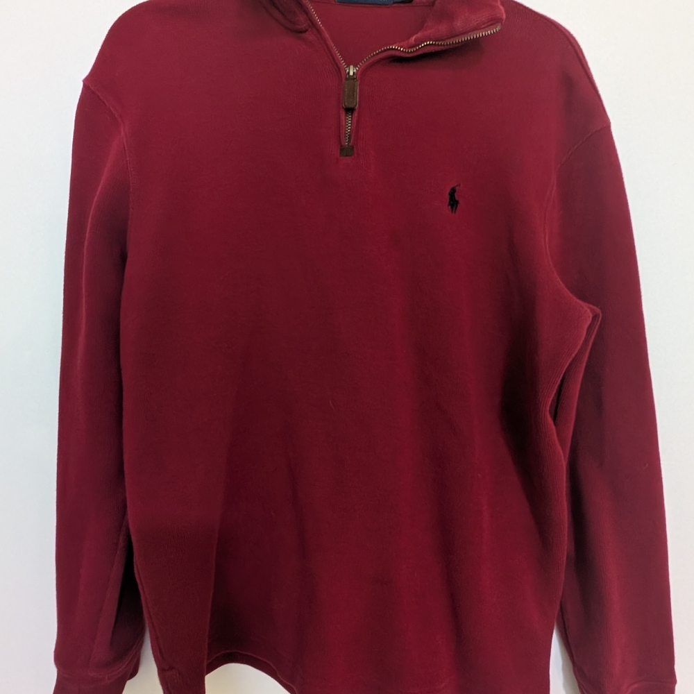 Ralph Lauren Deep Red Pullover
